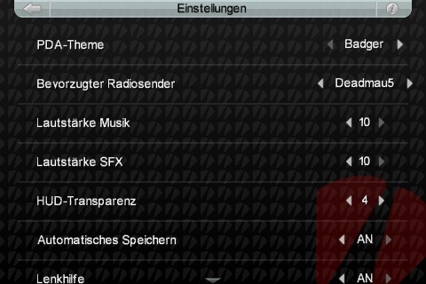 GTA auf dem iPhone Die Steuerung lässt sich an die eigenen Wünsche anpassen