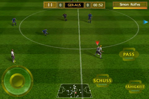 FIFA setzt nun ausschließlich auf den virtuellen Stick und die drei Feuertasten.
