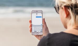 iOS besitzt versteckte Ein-Hand-Tastatur