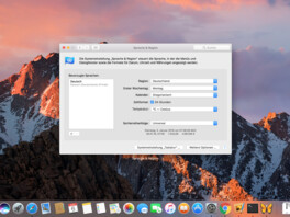 macOS Sierra: So ändern Sie die Temperatureinstellung