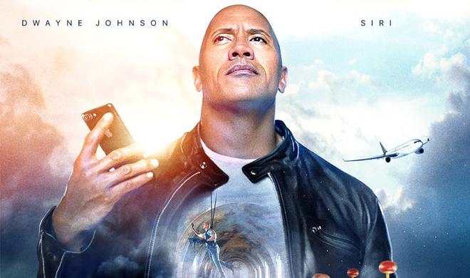 So erobern Dwayne „The Rock“ Johnson und Siri die Welt