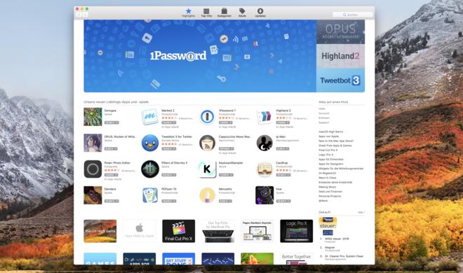 Wird der Mac App Store in macOS 10.14 komplett überarbeitet?