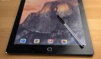 iPad Pro: Grafikdesigner entwirft sinnvolles Stylus-Konzept - schmaler Stift mit verhältnismäßig vielen Funktionen