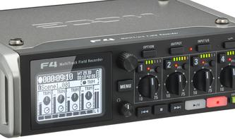 Zoom F4: Auf der Suche nach einem Multitrack Fieldrecorder?