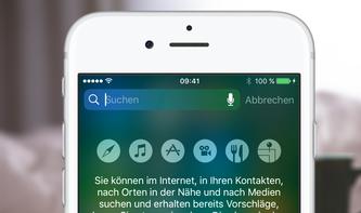 iOS 10: Jetzt können Sie überall Suchanfragen starten
