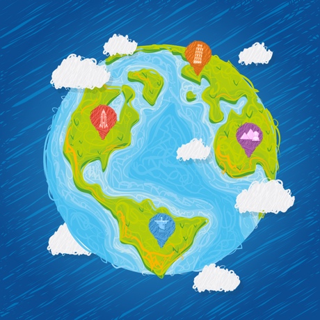 Wo liegt das? Geographie Quiz