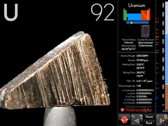 The Elements: A Visual Exploration App Screenshot