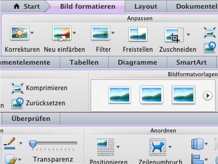 Word Bilder Mit Effekten Versehen Mac Life