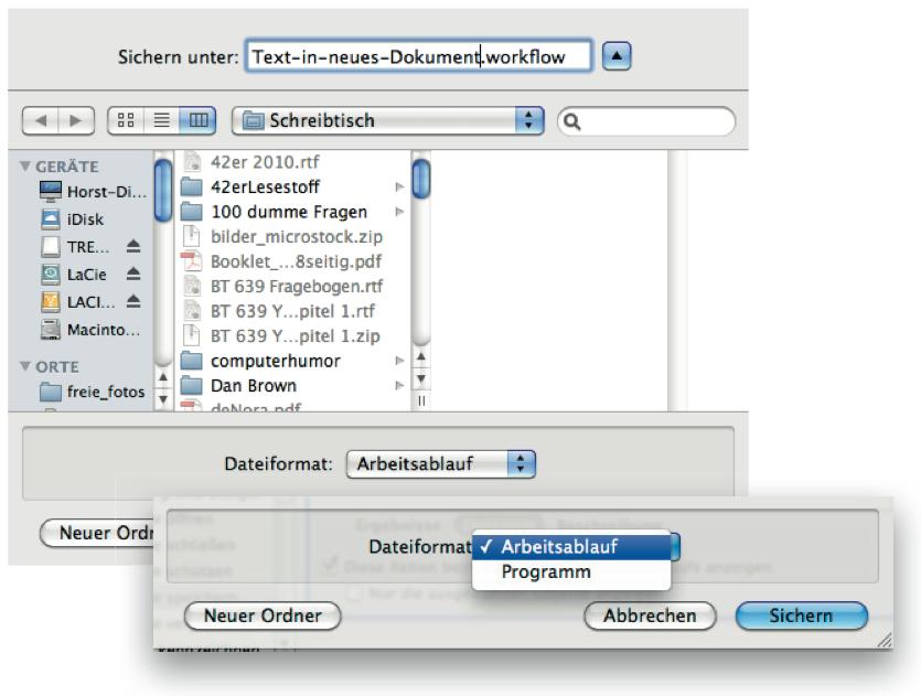 Word Eigenen Automator Arbeitsablauf Erstellen Mac Life