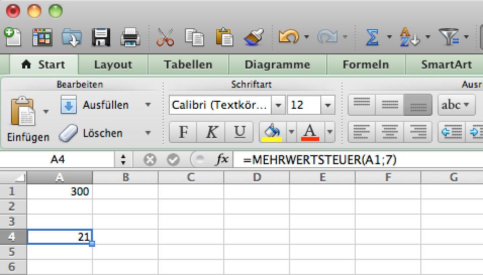 excel for mac air