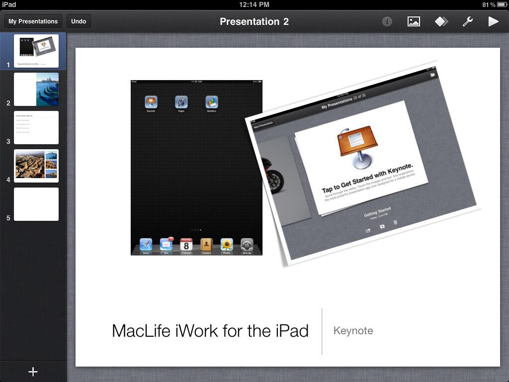 iWork für das iPad im Test So gut sind Pages, Numbers und Keynote