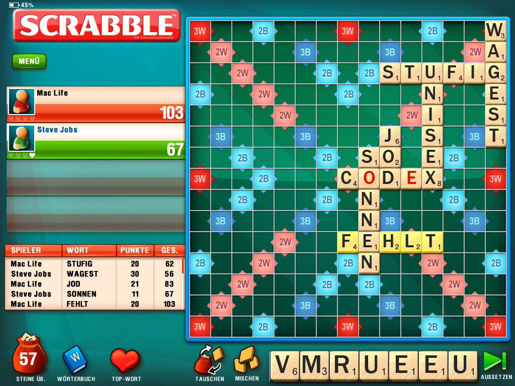 Scrabble für iPad App Test Mac Life