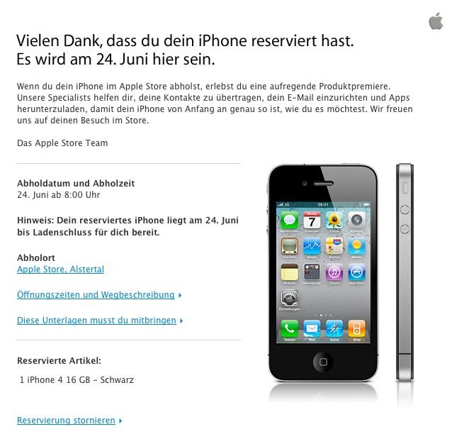 Iphone 4 Auch Prepaid Und Zur Abholung Im Apple Store Verfugbar Update Mac Life