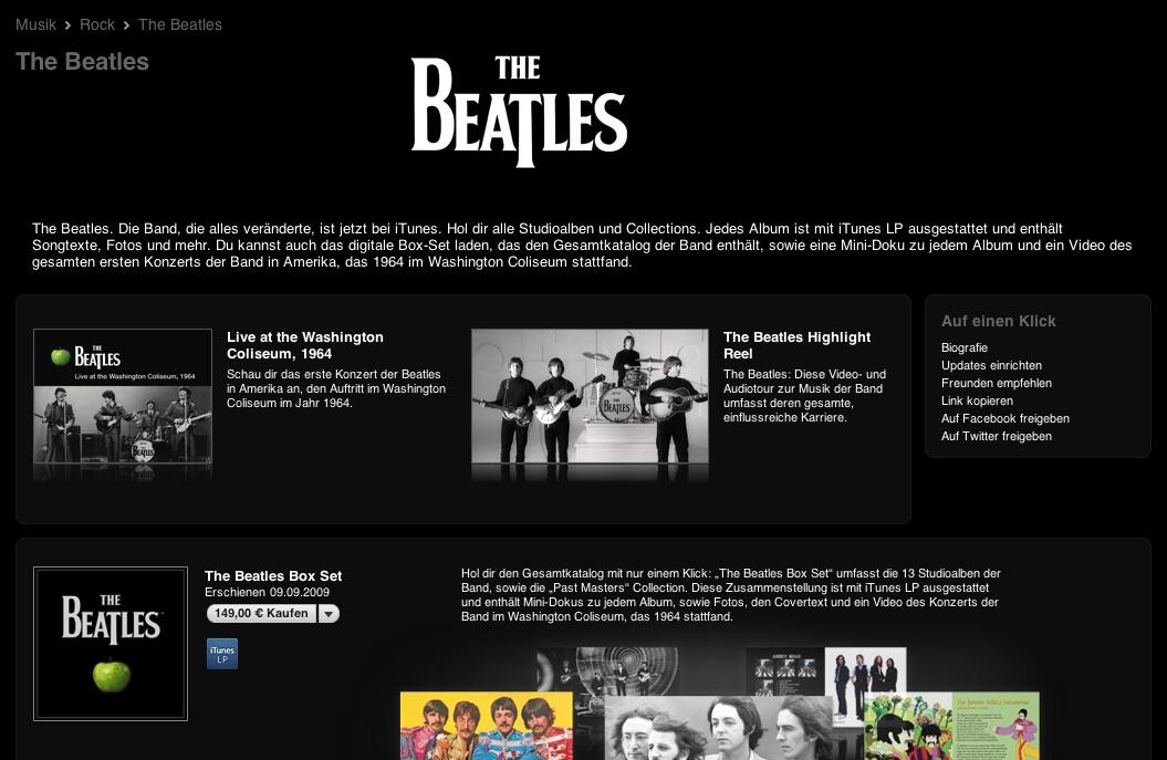 The Beatles Jetzt Im Itunes Store Apples Grosse Uberraschung Mac Life