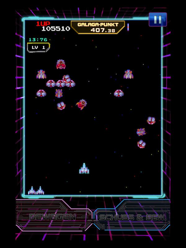 Galaga 30th Collection - App - Test | Mac Life