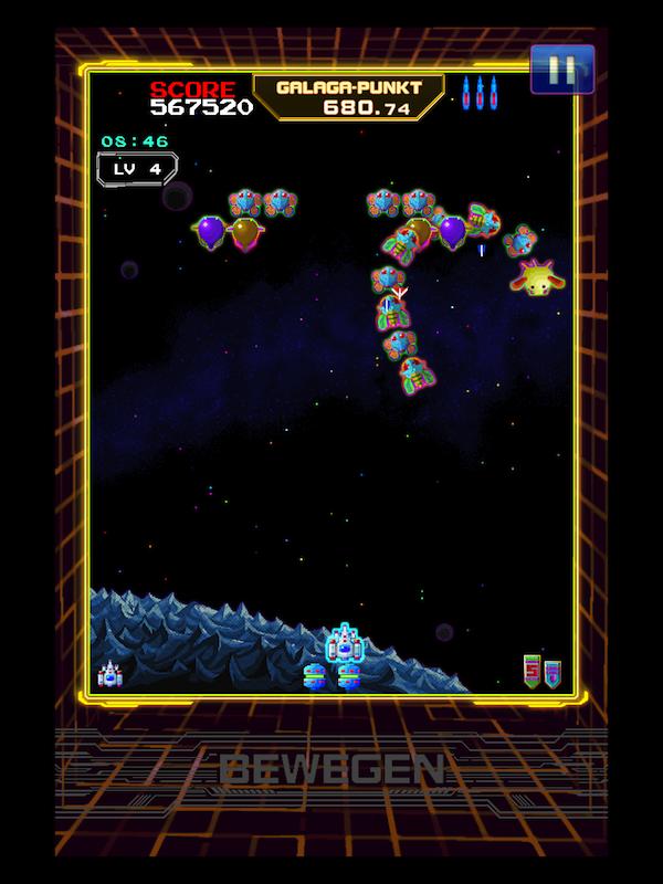 Galaga 30th Collection - App - Test | Mac Life