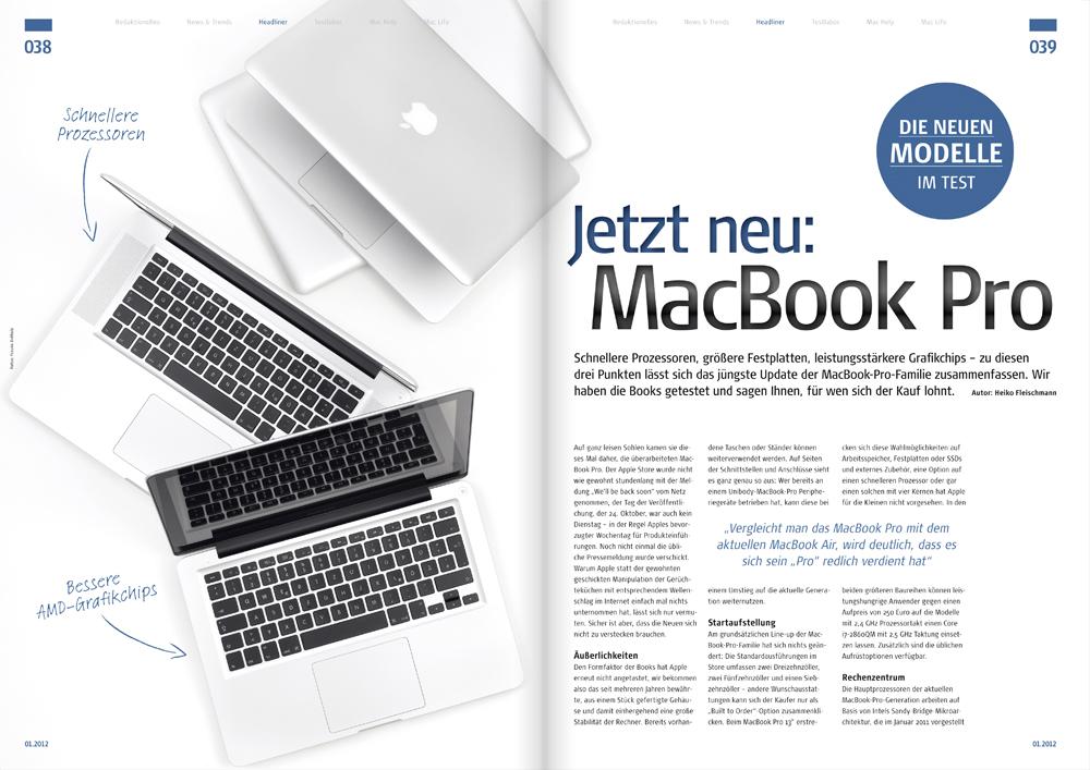 Mac Life 01.2012: iCloud-Guide XXL, neue MacBook Pro, Power-Tipps zu