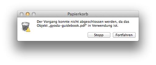 Os X So Erzwingen Sie Die Entleerung Des Papierkorbs Im Finder Mac Life