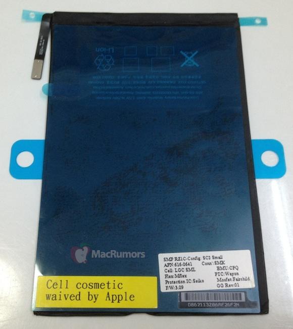 iPad mini: Foto zeigt Akku mit 16,7 Wattstunden an Kapazität | Mac Life