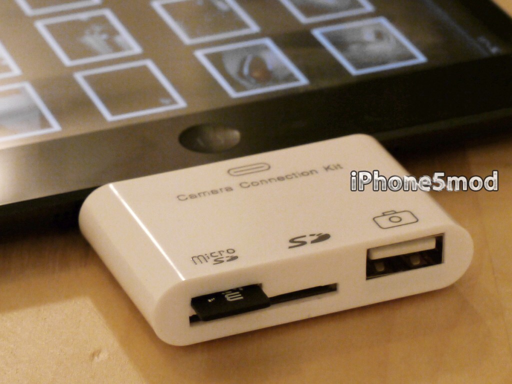 Inoffizielles 3in1 Camera Connection Kit für den LightningAnschluss