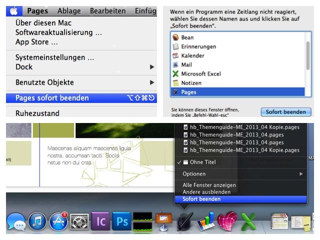 mac anwendungen sofort beenden mac life