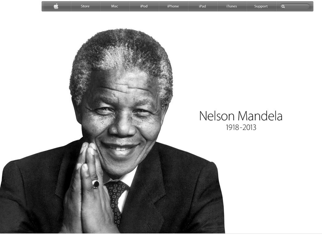 Apple Wurdigt Nelson Mandela Auf Apple Webseite Mac Life