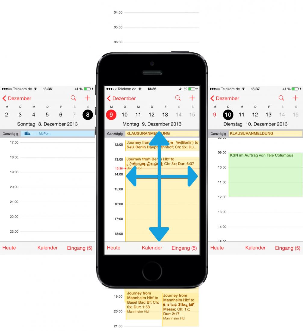 So funktioniert die Kalender-App unter iOS 7  Mac Life