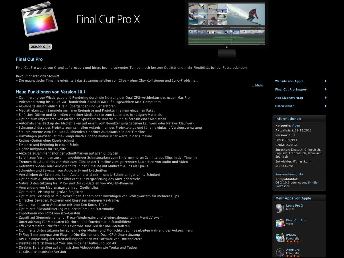 final cut pro x final cut pro x
