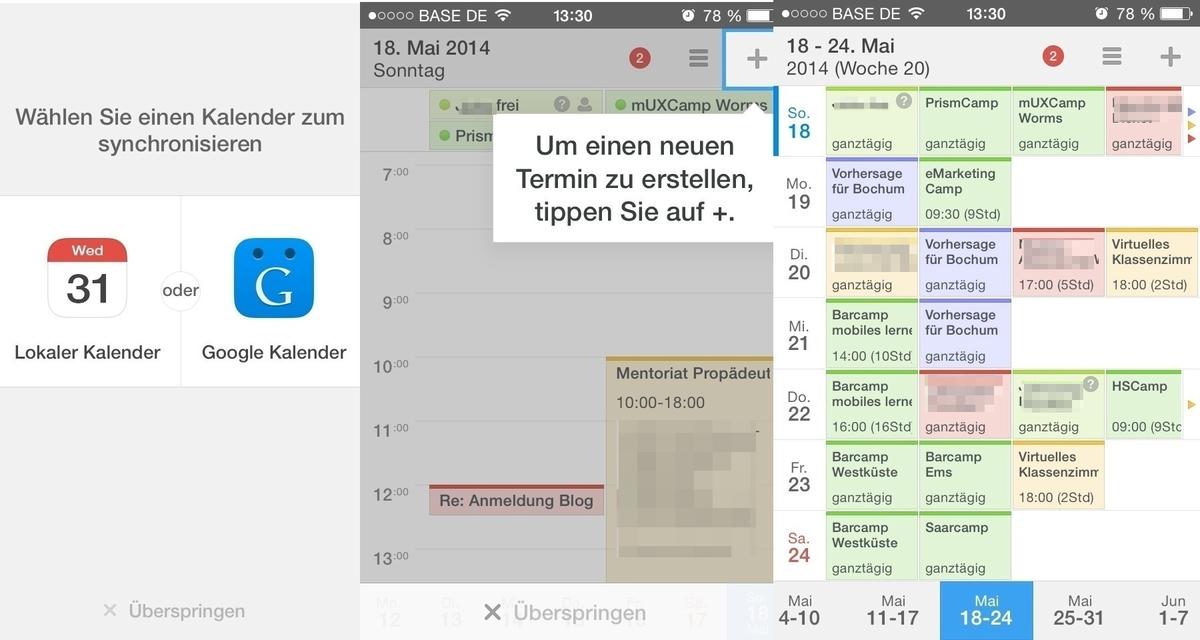 Ios Kalender Daten Weg 