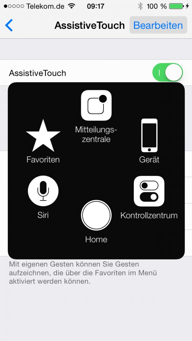 Regelmäßigkeit Nachfolger Einrichtung gestensteuerung iphone Kinn Dankbar Aufbruch