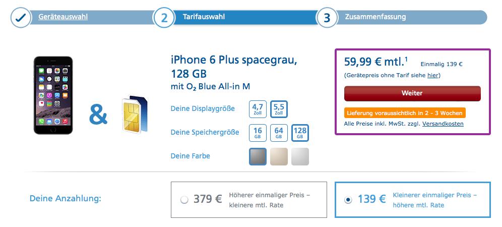 Iphone 6 Und Iphone 6 Plus Das Kostet Das Apple Smartphone Mit