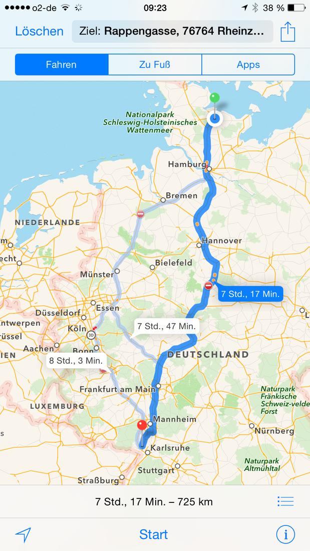 iPhone-Navigation: Routen auf dem Mac planen und umständliche Eingabe