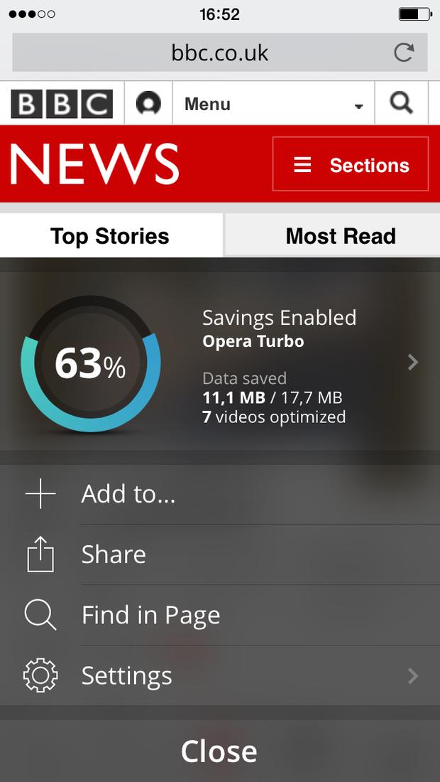 Opera Mini 9 Beschleunigt Auf Iphone Und Ipad Das Videostreaming Extrem Mac Life