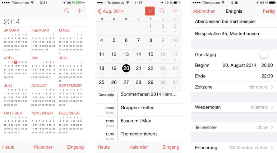 Termine leicht gemacht: Die Kalender-App auf dem iPhone für Einsteiger 