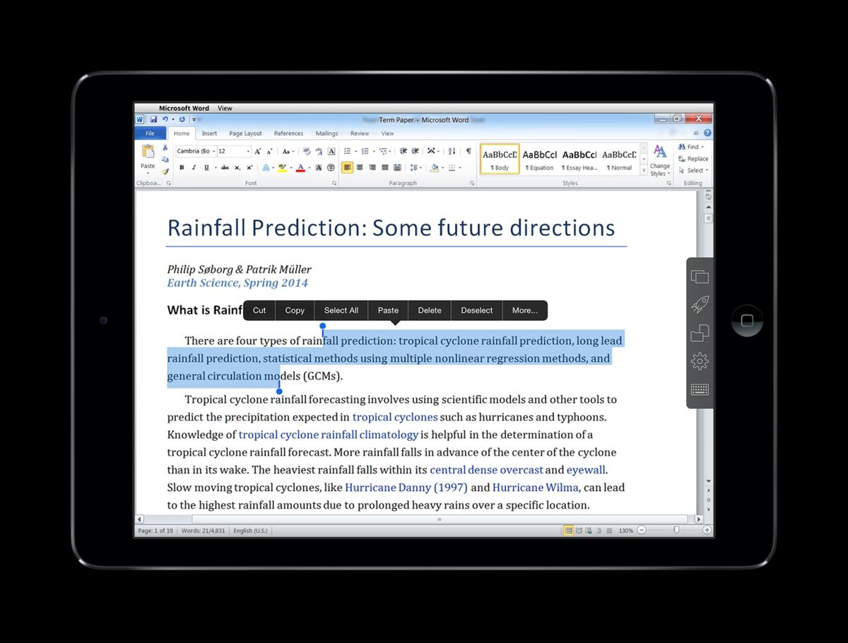 Finder Und Windows Explorer Auf Ipad Und Iphone Parallels Access 2 5 Mit Verbessertem Dateimanager Mac Life