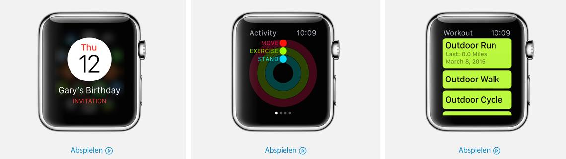 Apple Watch: Erste kompatible Apps bereits im App Store ...