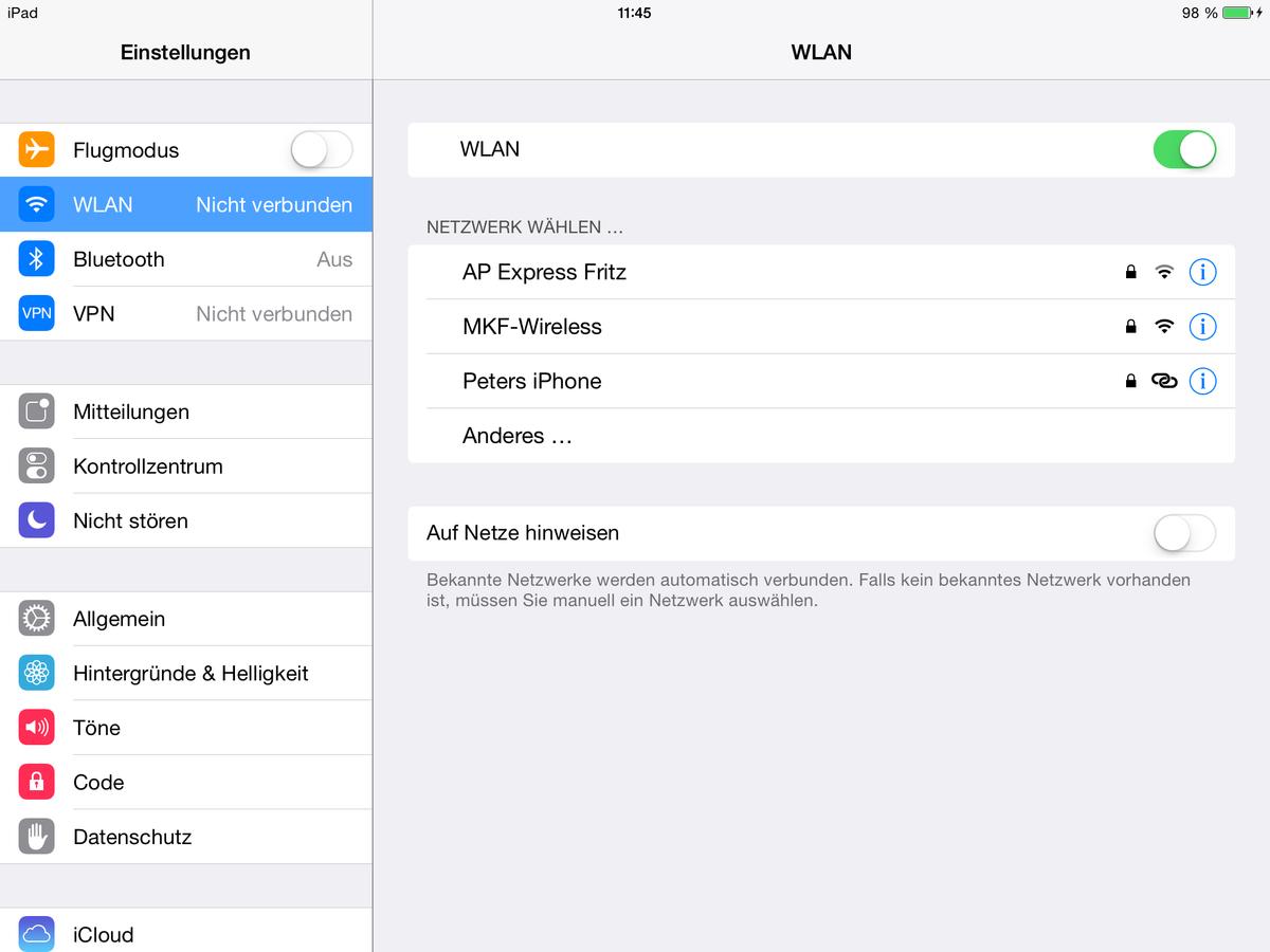 iPad: Internetzugang mit iPhone als Router oder Modem | Mac Life