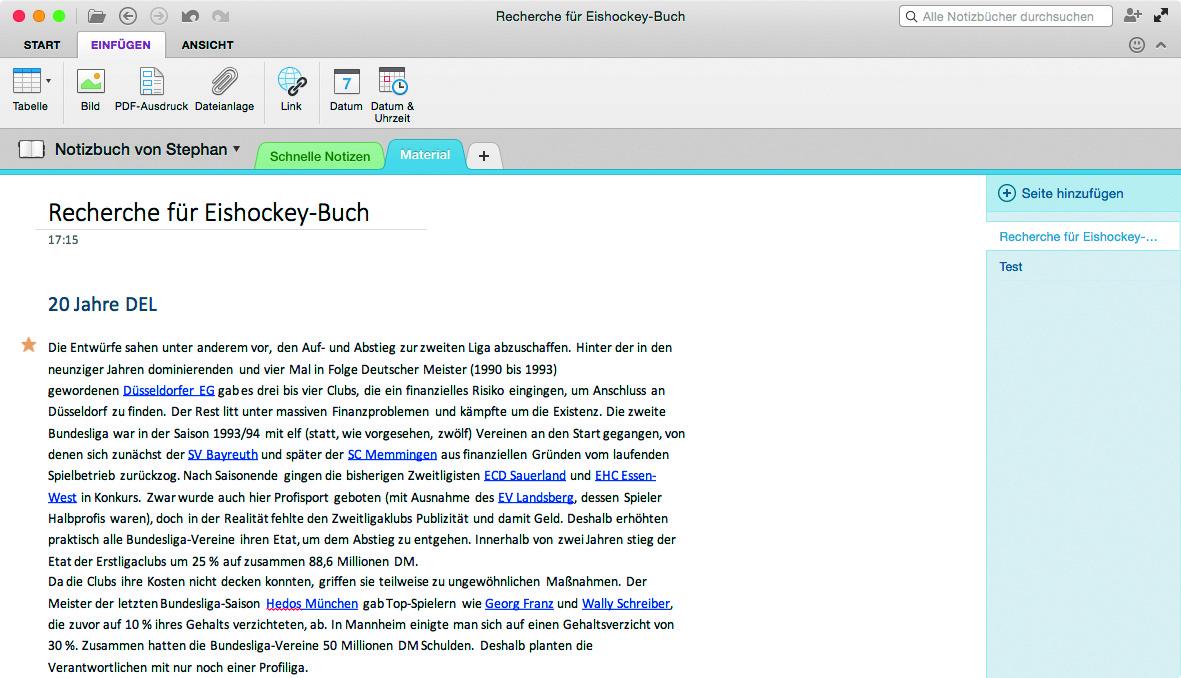 Microsoft Onenote Chaos Und Langes Suchen Ade Evernote Alternative Sorgt Fur Perfekte Ordnung Mac Life