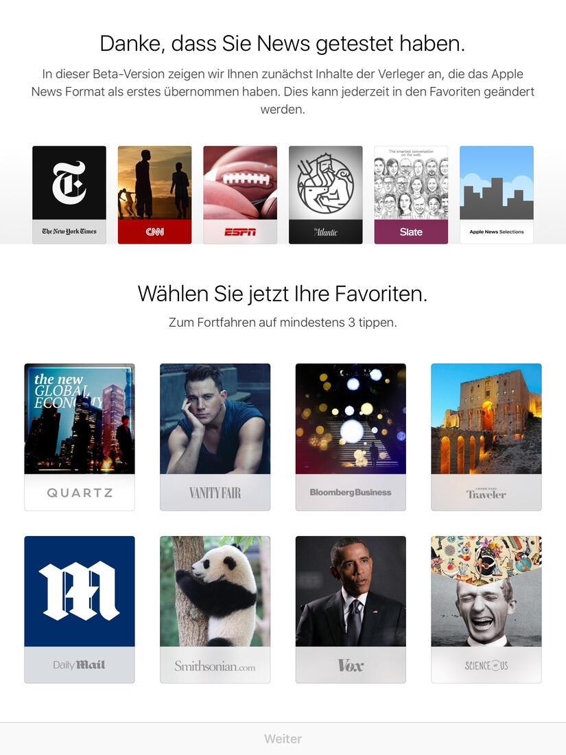 So startet Apples nagelneue NewsApp auf deutschen iOS9Geräten Mac Life