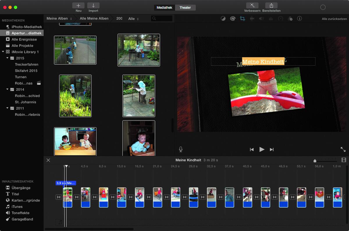 Imovie Film Kann Nicht Abgespielt Werden Videoschnitt in iMovie: Die 3 wichtigsten Schritte zum perfekten Film
