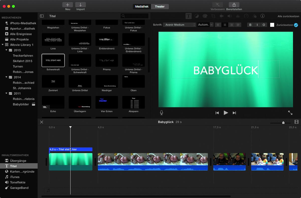 Imovie Film Kann Nicht Abgespielt Werden Videoschnitt in iMovie: Die 3 wichtigsten Schritte zum perfekten Film