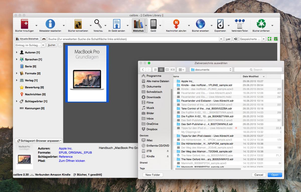 Amazon Kindle Am Mac Nutzen Die Besten Tipps Und Tricks Mac Life