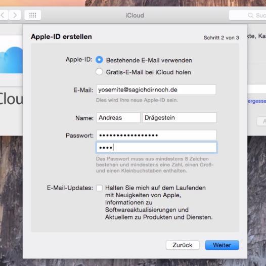OS X 10.10 Yosemite Video-Tipp: Apple ID E-Mail-Adresse ...