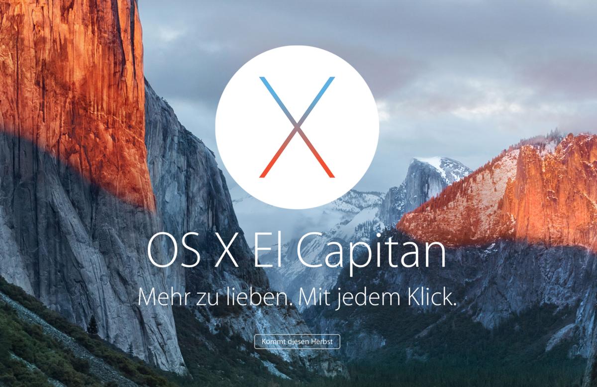 os x 10.11 el capitan- 2015 download