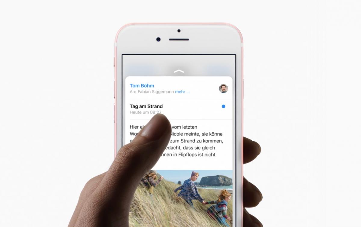 Iphone 6s Das Sind Die Drei Coolsten 3d Touch Funktionen Mac Life