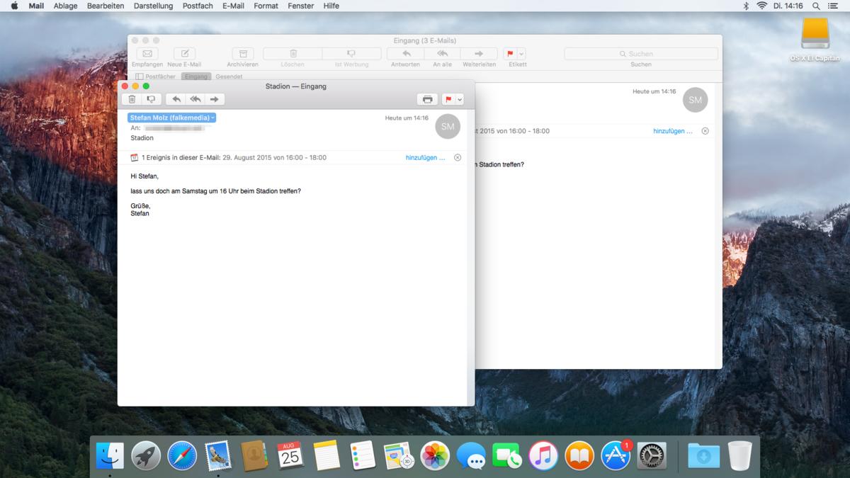 Os x 10.11 el capitan free download
