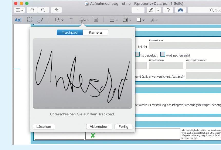 PDF unterschreiben am Mac unter OS X | Mac Life