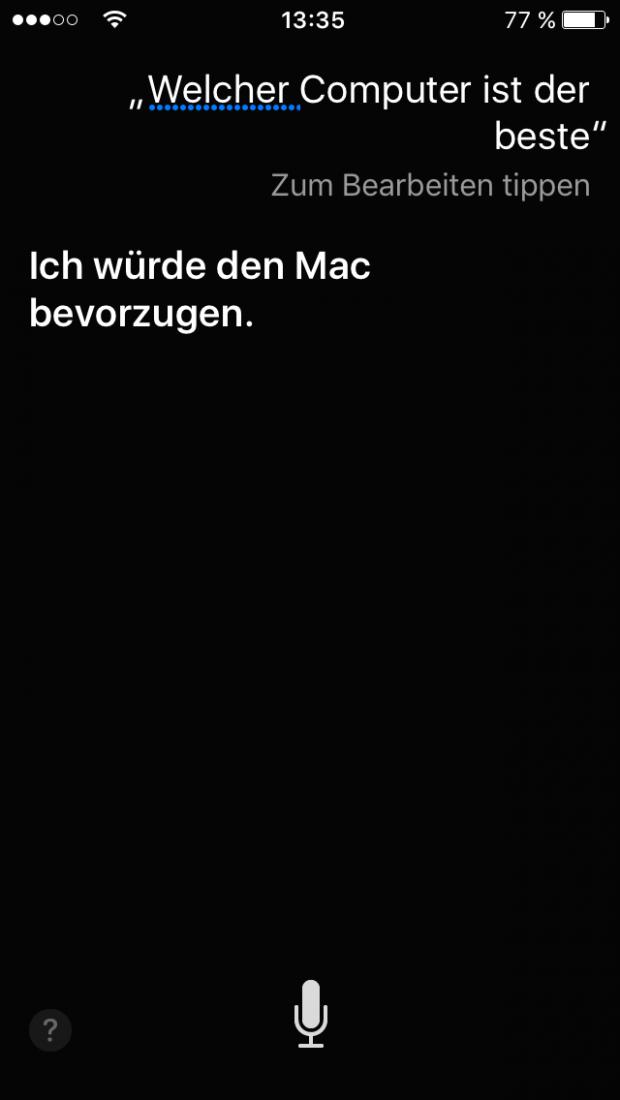 Siri Witzig Lustig Die Besten Spruche Antworten Mac Life