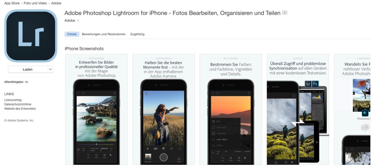 3d Touch Facebook Messenger Und Adobe Lightroom Aktuell