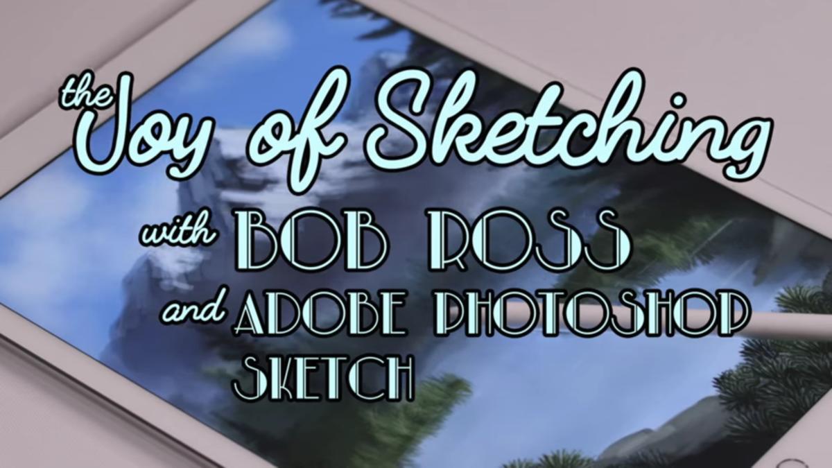Bob Ross Malerei Dammerung Wiese Malerei Video Bob Ross